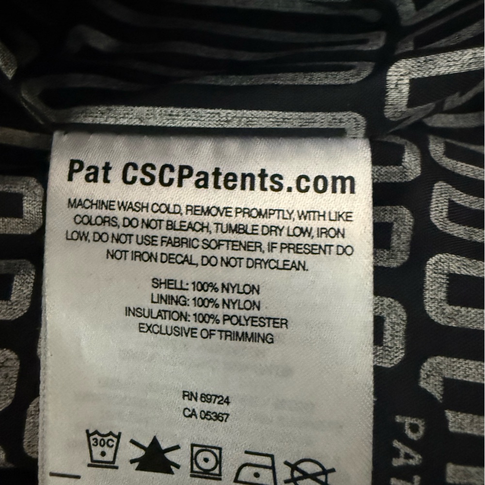 Columbia Thermal Coil Insulated Puffer Jacket Men’s XXL Black Speckle Print - Picture 5 of 7